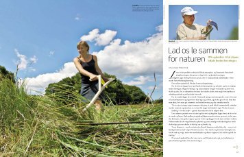 Naturelsker med le - Danmarks Naturfredningsforening