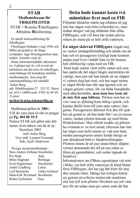 STAR-bladet nr 2 2005 - Trikeflyg.org