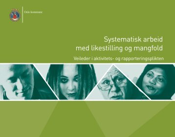 Veileder for systematisk arbeid med likestilling og mangfold