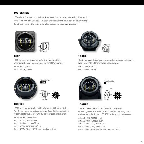 WWW.NEXUSMARINE.SE PRODUKTKATALOG