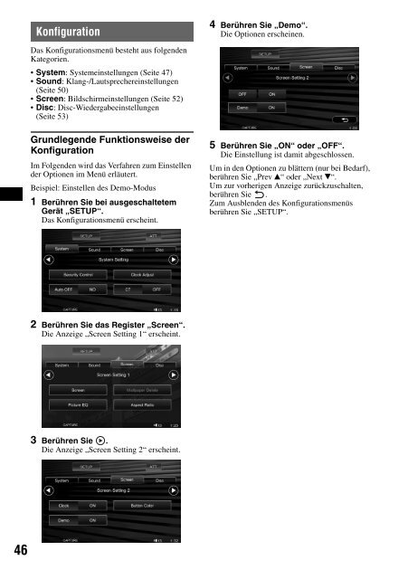 Sony XAV-W1 Car Radio OWNER'S MANUAL Operating Instructions ...