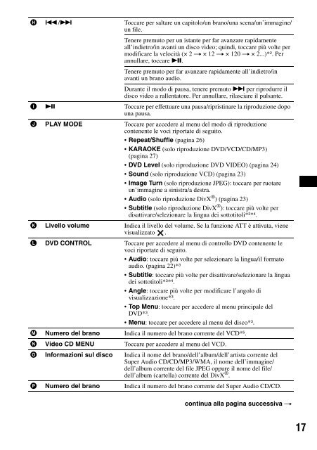 Sony XAV-W1 Car Radio OWNER'S MANUAL Operating Instructions ...