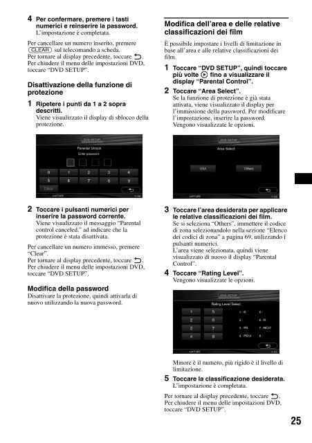 Sony XAV-W1 Car Radio OWNER'S MANUAL Operating Instructions ...