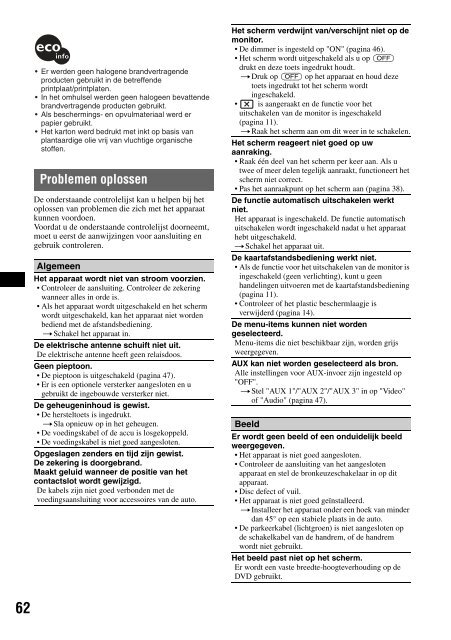 Sony XAV-W1 Car Radio OWNER'S MANUAL Operating Instructions ...