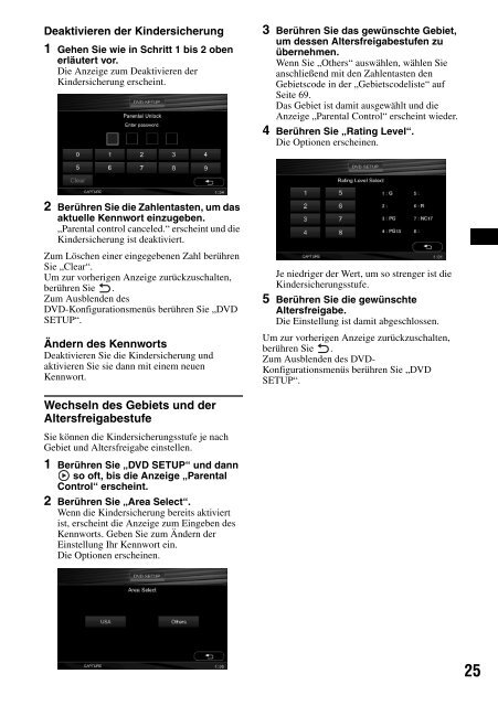 Sony XAV-W1 Car Radio OWNER'S MANUAL Operating Instructions ...