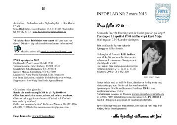 2013 nr 2 Fnys Infoblad - Fris