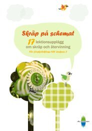 Skräp på schemat (pdf) - Håll Sverige Rent