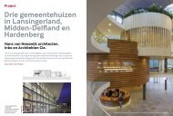 Artikel in de Architect, december 2012 - Inbo