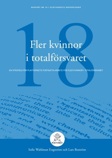 Fler kvinnor i totalförsvaret - Rekryteringsmyndigheten