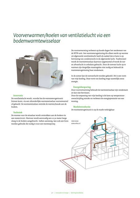 Innovatie in Energie: Overzicht van een aantal innovatieve ...