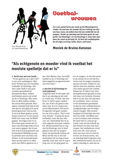 Mei 2013 - vv Kloetinge