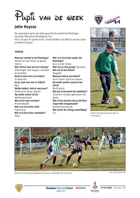 Mei 2013 - vv Kloetinge