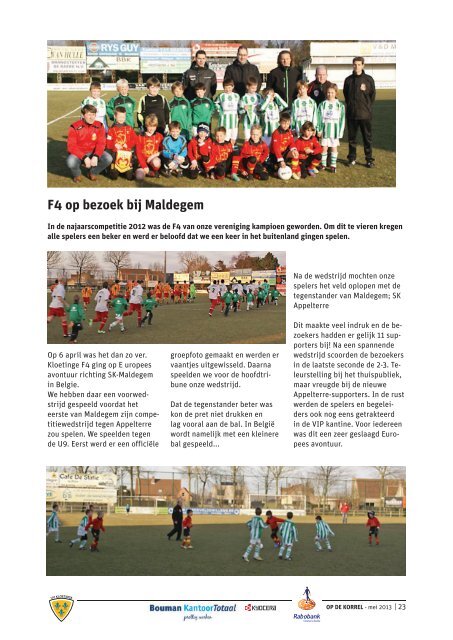 Mei 2013 - vv Kloetinge