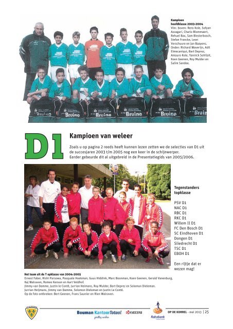 Mei 2013 - vv Kloetinge
