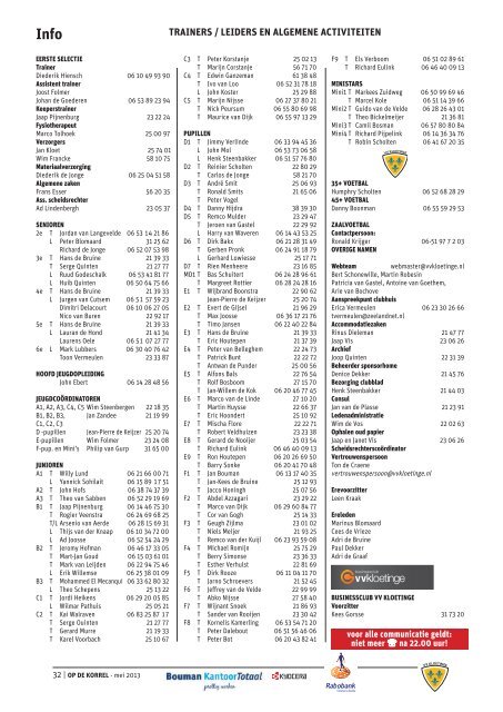 Mei 2013 - vv Kloetinge