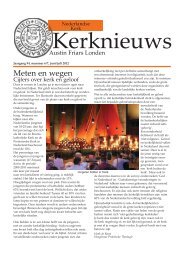 Jaargang 94, nummer 6/7, juni/juli 2012 - Dutch Church