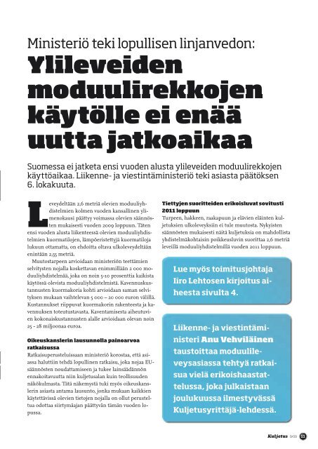 Lehden sisältöä 9/2009 (pdf) - SKAL