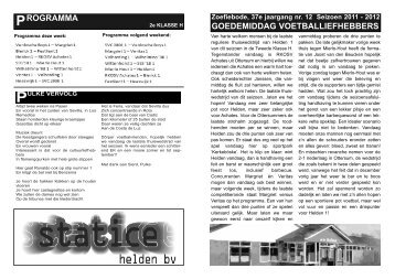 Zoefiebode 06-05-12 - vv Helden