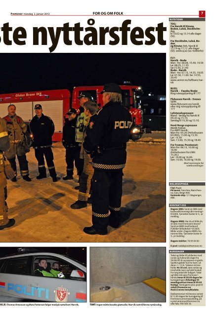 bilder/tidenes roligste nyttårsfeiring.pdf - Ofoten Brann IKS
