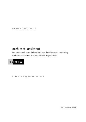 architect assistent.pdf - Vlhora