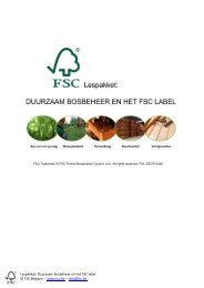 Klik hier voor het algemeen FSC lespakket