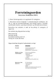 Forretningsorden for bestyrelse - Boldklubben FREM