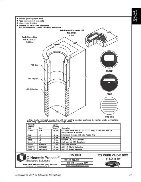 Concrete Products Catalog - Oldcastle Precast