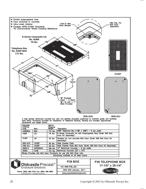 Concrete Products Catalog - Oldcastle Precast