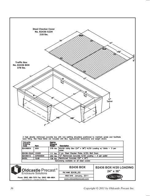 Concrete Products Catalog - Oldcastle Precast