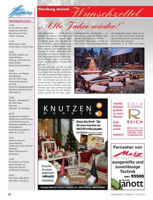 Flensburg Journal Nummer 123 downloaden