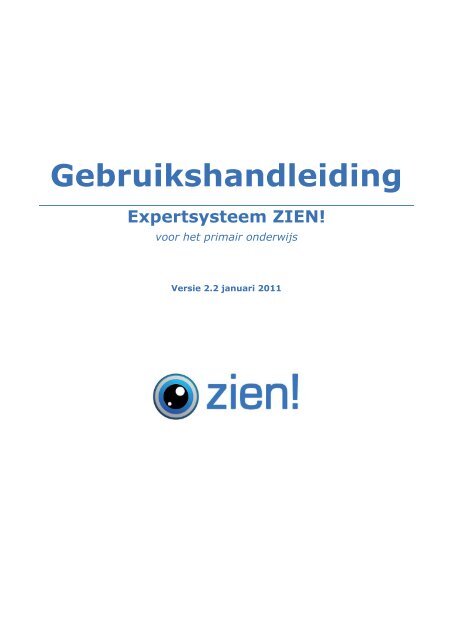 verantwoording - ZIEN