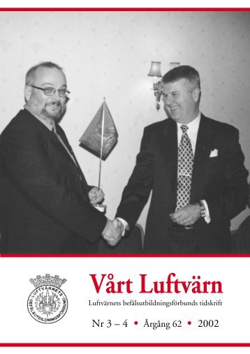 Vårt luftvärn nr 3-4/2002 - Luftvärnsförbundet