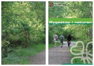 folderen "Rygestop i naturen". - Høje-Taastrup Kommune