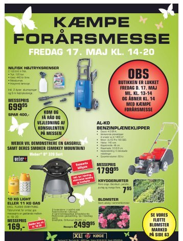 KÆMPE FORÅRSMESSE - CF Petersen & Søn A/S - XL-Byg