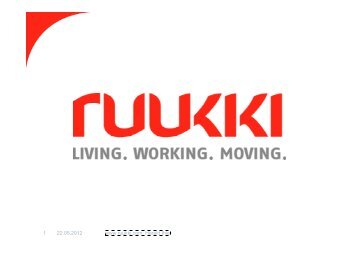 Ruukki - Projekt med grova stålrörspålar i Norge, Ruukkis stålåledag ...