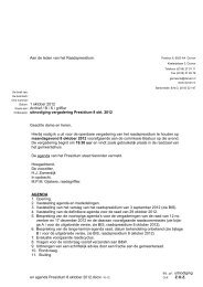 Uitnodiging en agenda Presidium 8 oktober 2012 (pdf) - Bestuur ...