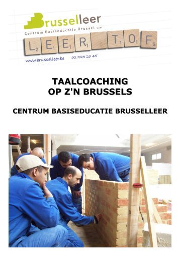 Taalcoaching - Brusselleer - Vlaamse Gemeenschapscommissie