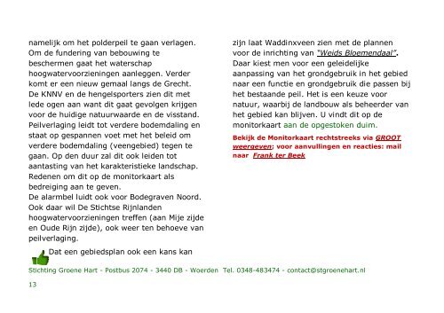 Groene Flits 282 - Stichting Groene Hart