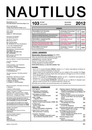 Editie december 2012 - De KBZ agenda