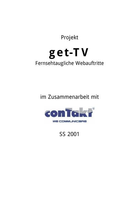 get-TV - Online Portfolio :: Home