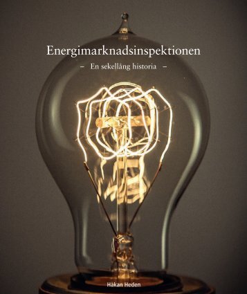 Boken Energimarknadsinspektionen - en sekellång historia i pdf ...