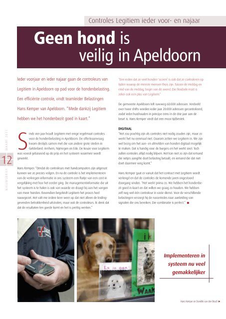 Legitiem nieuwsbrief maart 2011