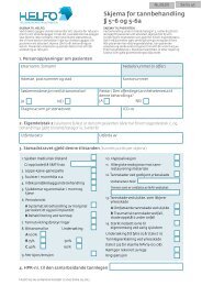 Skjema for tannbehandling § 5−6 og 5-6a - Helfo