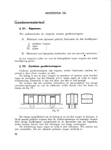 Hoofdstuk VIII: Goederenmaterieel - Uit de archieven van Nico Spilt