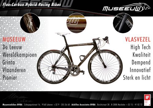 Museeuwbikes - Belgian Design Forum