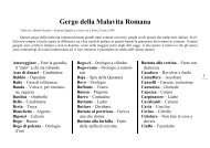 Gergo della Malavita Romana - gerghi italici