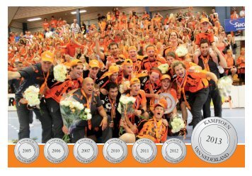 Handbal KAMPIOEN 2013.indd - Handbalvereniging KRAS/Volendam