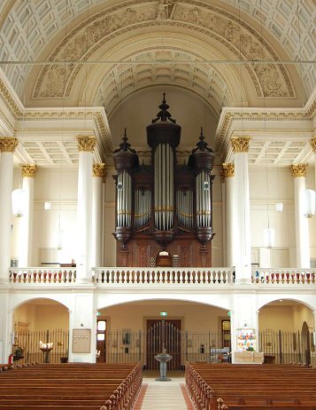 Wieder an der schoenen Orgel - Stichting Orgelstad Leiden