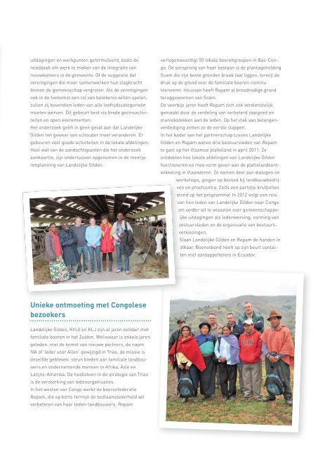 Jaarverslag 2011 - Boerenbond