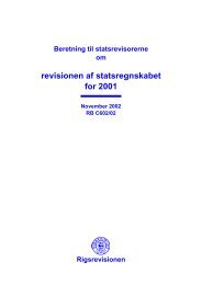 Hent beretningen her (pdf) - Rigsrevisionen